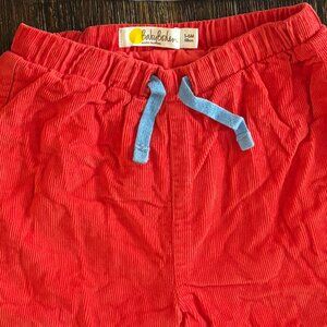 Baby Boden Red Corduroy Pants